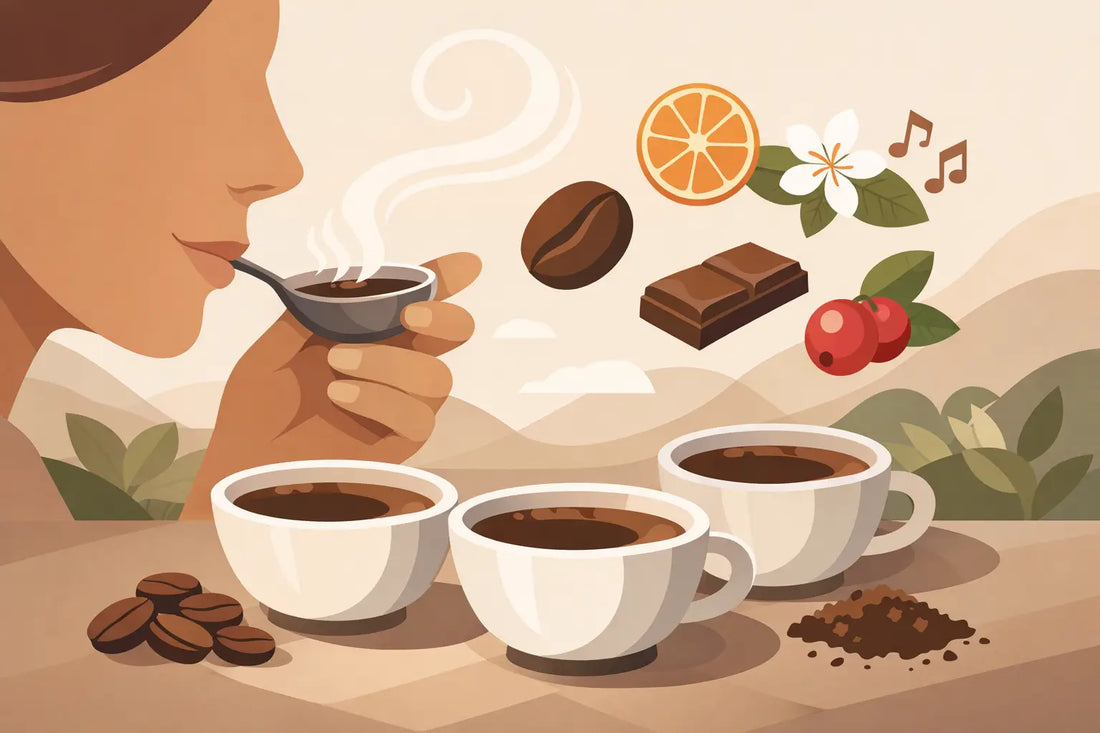 How to Taste Coffee Notes Properly