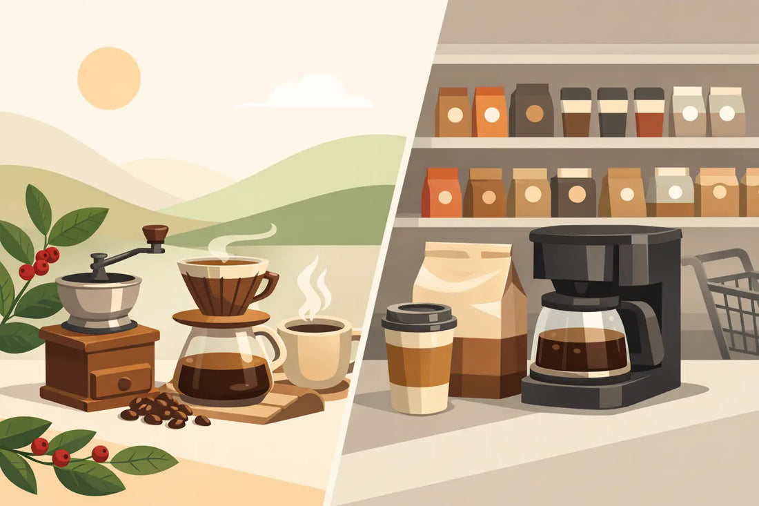 Specialty Coffee vs Supermarket Coffee