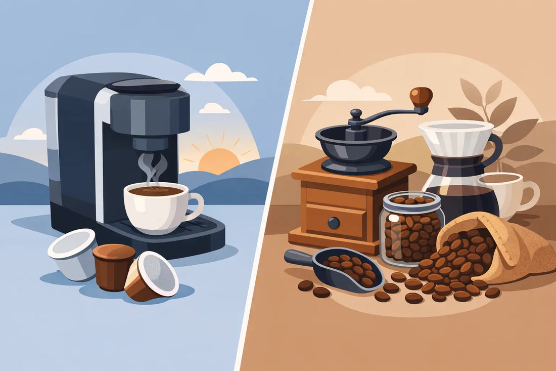 Coffee Pods vs Whole Beans for Better Mornings