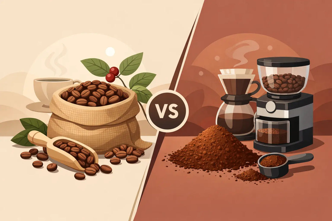 Whole Bean vs Ground Coffee: Which Wins?
