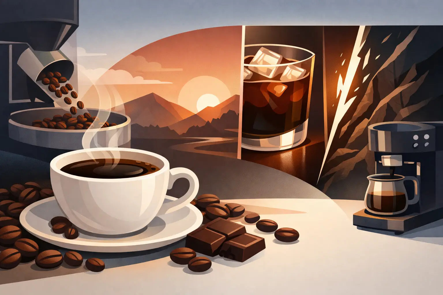 How Smooth Dark Roast Coffee Gets Its Edge