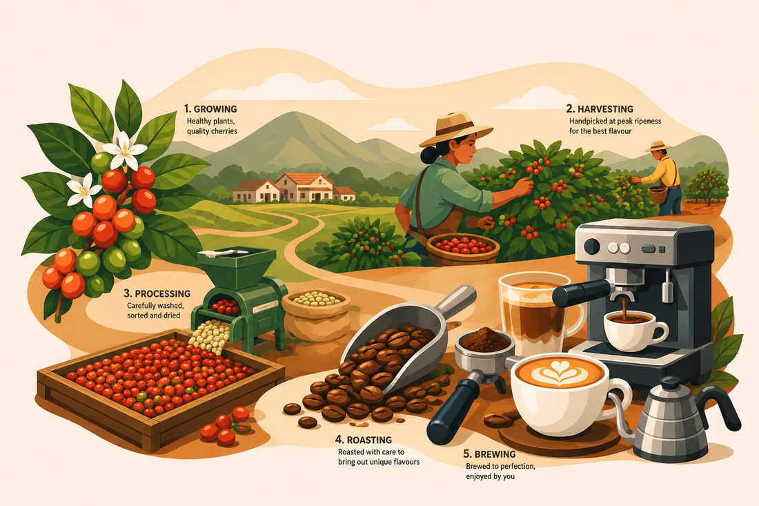 Harvesting Coffee