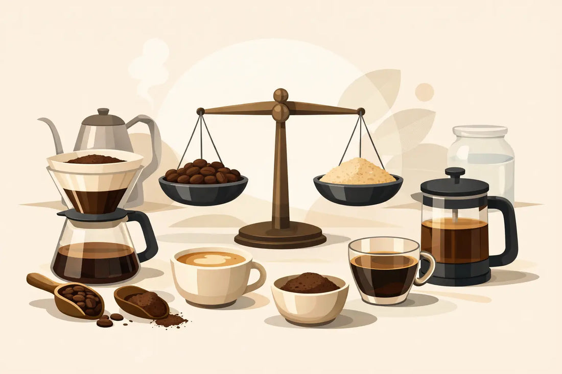 A Guide to Coffee Brewing Ratios for Rich Cups
