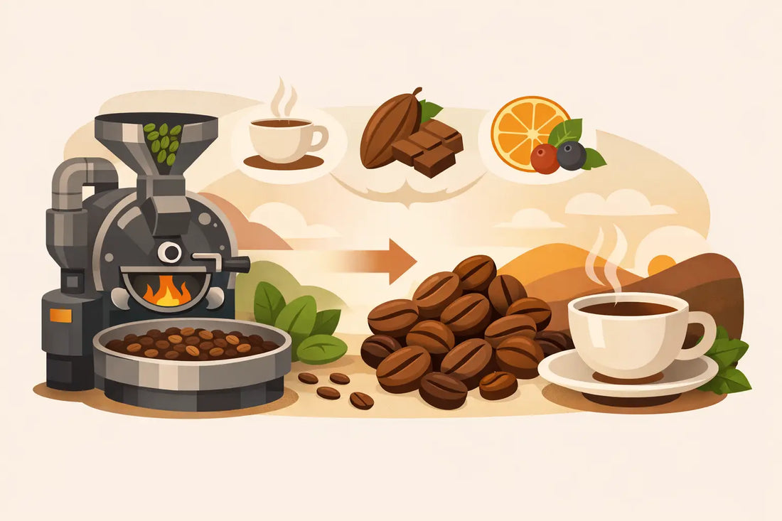 How the Coffee Roasting Process Shapes Flavour